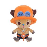 One Piece Plush Figure Chopper x Ace 20 cm