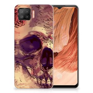 Silicone Back Case OPPO A73 4G Skullhead