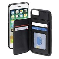 Hama Red Sensation nr. 5 beschermhoes (voor Apple iPhone 6/6s/7/8, Red Sensation onderstreept verfijnd design, polyurethaan termoplastic (PUT), polyurethaan (PU), textiel) zwart/rood