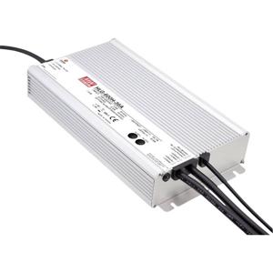 Mean Well HLG-600H-12A LED-driver, LED-transformator Constante spanning, Constante stroomsterkte 480 W 40 A 12 V/DC PFC-schakeling, Overbelastingsbescherming,