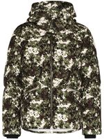 Moncler doudoune Blanc à motif camouflage