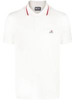 Diesel polo à logo brodé - Blanc