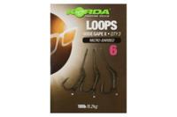 Korda Loop Rigs Df Wide Gape X Size 4 - thumbnail