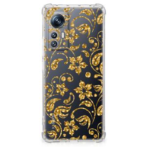 Xiaomi 12 | 12x Case Gouden Bloemen