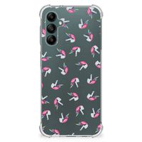 Doorzichtige Silicone Hoesje voor Samsung Galaxy A14 5G/4G Unicorns - thumbnail