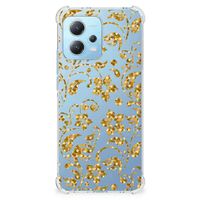 Xiaomi Redmi Note 12 5G Case Gouden Bloemen - thumbnail