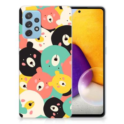 Samsung Galaxy A72 Telefoonhoesje met Naam Bears Samsung Galaxy A72 Telefoonhoesje met Naam Bears