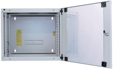 Intellinet 713771 19inch-wandkast (b x h x d) 540 x 460 x 450 mm 9 HE Grijs-wit (RAL 7035)