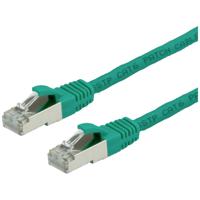 VALUE Patchkabel Cat.6 (Class E) S/FTP (PiMF), LS0H, groen, 1,5 m - thumbnail