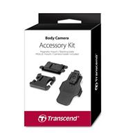 Transcend TS-DBK2 accessoirekit voor Bodycam TS-32GDPB20A (bevat een magnetische bevestigingsclip, een Molle-houder en een camerahouder)