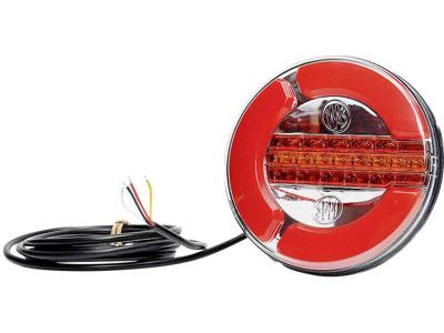 WAS Aanhangerachterlicht Open kabeleinden Achterlicht, Knipperlicht, Remlicht Achter 12 V, 24 V Helder glas WAS Aanhangerachterlicht Open kabeleinden Achterlicht, Knipperlicht, Remlicht Achter 12 V, 24 V Helder glas