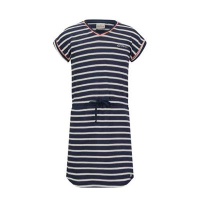 Retour Denim gestreepte jurk Toulouse marine/wit Retour Denim gestreepte jurk Toulouse marine/wit