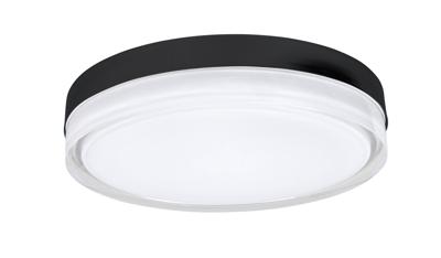 HighLight plafondlamp Disc Ø 28 cm - zwart