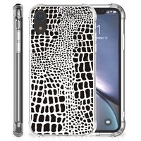 Apple iPhone Xr Case Anti-shock Slangenprint