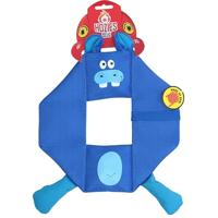 Hozies Nelly Niles Octagon Extra sterke brandweerslang, hondenspeelgoed, sterk hondenknuffeldier voor de puppy, hondenspeelgoedtouw, zacht piep, drijvend op het water