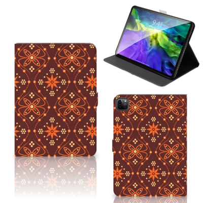 iPad Pro 11 2020/2021/2022 Tablet Hoes Batik Brown iPad Pro 11 2020/2021/2022 Tablet Hoes Batik Brown
