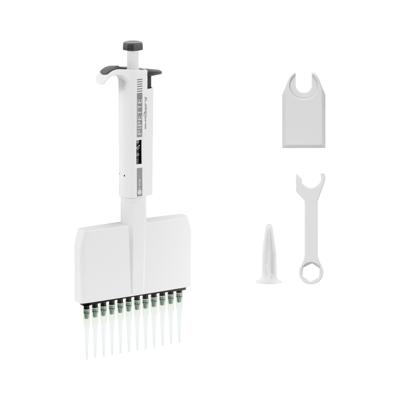 Meerkanaalspipet - voor 12 tips - 5 - 50 μ