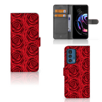 Motorola Edge 20 Pro Hoesje Red Roses