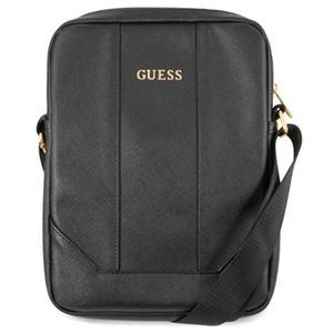 Guess Saffiano Universele Tablet Tas - 10 - Zwart