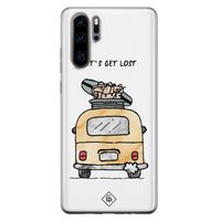 Huawei P30 Pro siliconen hoesje - Let's get lost - thumbnail