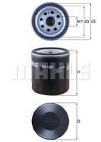 Oliefilter MAHLE, Diameter (mm)76mm, u.a. für VW, Audi, Skoda, Seat