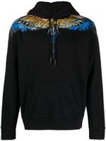 Marcelo Burlon County of Milan t-shirt Lunar Wings en coton biologique - Noir