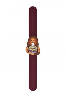 Wild Republic horloge leeuw junior 22,5 cm siliconen bruin Wild Republic horloge leeuw junior 22,5 cm siliconen bruin