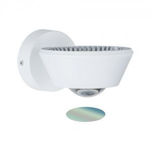 Paulmann Sabik 70946 LED-wandlamp voor badkamer 9 W Warmwit Wit (mat)