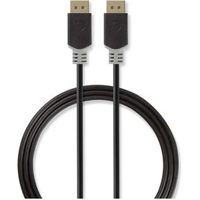 DisplayPort-kabel | DisplayPort male - DisplayPort male | 2,0 m | Antraciet [CCBW37000AT20]