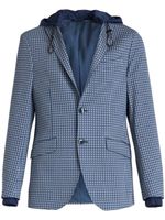 ETRO blazer à imprimé graphique - Bleu