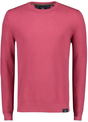 Lerros Trui Fuchsia Ronde Hals 100% Katoen Licht Getailleerd Lerros Trui Fuchsia Ronde Hals 100% Katoen Licht Getailleerd