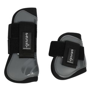 Pagony Pro Velcro Pees- en kogelbeschermerset grijs maat:full