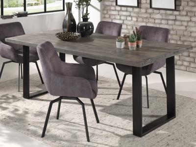 Eettafel NICO 200 cm mangolia grijs