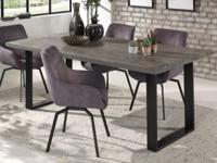 Eettafel NICO 200 cm mangolia grijs