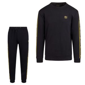 Cruyff Xicota Crew Trainingspak Zwart Goud