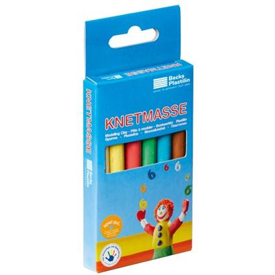 Becks klei Knetmasse junior 6 delig