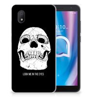 Silicone Back Case Alcatel 1B (2020) Skull Eyes