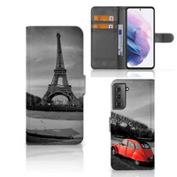 Samsung Galaxy S21 Plus Flip Cover Eiffeltoren - thumbnail