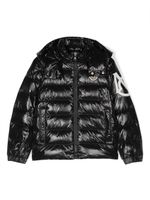 Moncler Enfant veste matelassée Saulx à capuche - Noir - thumbnail