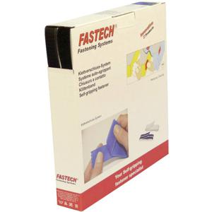 FASTECH® B20-STD-HL999925 Klittenband Om op te naaien Haak- en lusdeel (l x b) 25 m x 20 mm Zwart 25 m