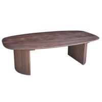 Salontafel Feline Donkerbruin 130cm - Giga Meubel