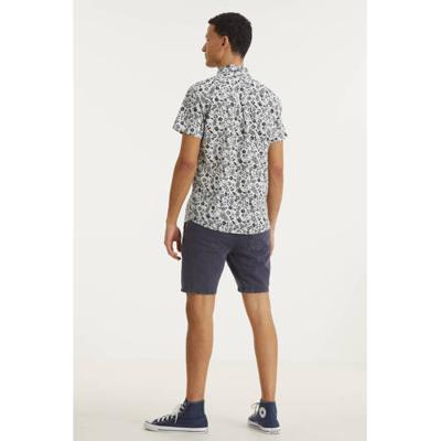 Redefined Rebel regular fit sweatshort donkerblauw