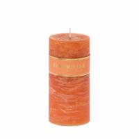 Riverdale Kaars Pillar burnt orange 10x15cm