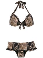 Amir Slama printed bikini set - Noir