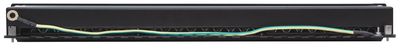 Intellinet 24-Port Cat6a Patchpanel geschirmt 1HE Kabeleinführung 90° abgewinkelt schwarz 24 poorten Patchpaneel 483 mm (19) 1 HE Zwart Ingericht