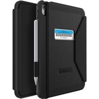 OtterBox Defender Folio Case voor Apple iPad 10th gen, Schokbestendige, Ultra robuuste met ingebouwde Screen Protector, 2x Getest volgens Militaire Standaard, Zwart, Zonder Verpakking
