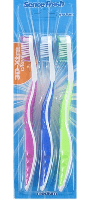 Sencefresh Tandenborstel - Medium 3D-Extra Clean 3 st.
