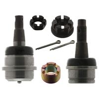 febi bilstein 41047 Draagscharnierset met schroefdraadhuls, kroonmoeren en splinten, 1 stuk