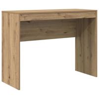 vidaXL Schrijfbureau Artisan eiken Gefabriceerd hout 100 x 40 x 76 cm