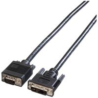 ROLINE DVI-VGA kabel, DVI (12+5) - HD15 M/M, 2 m